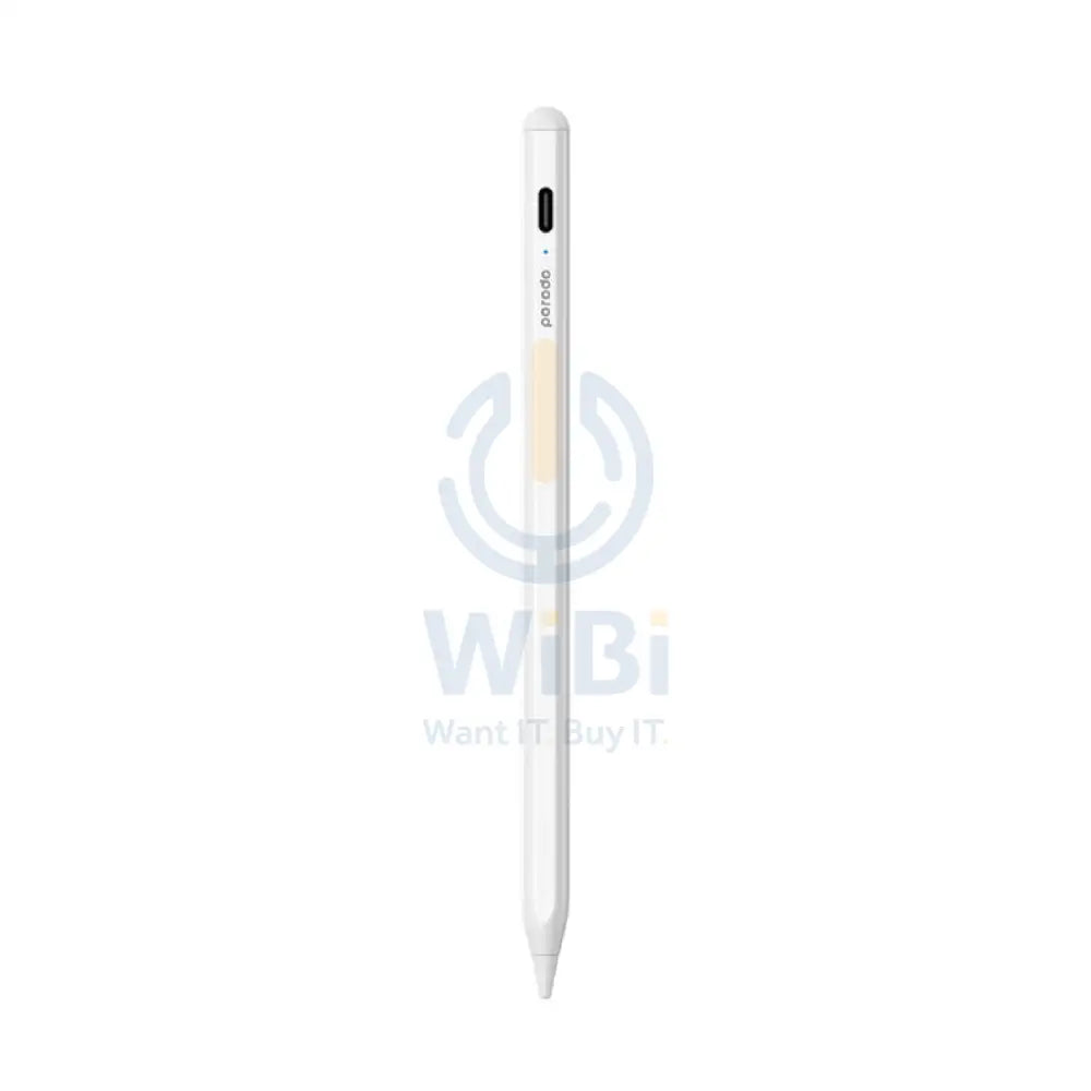 Porodo Universal Smart Touch Pencil - 1.5mm / 140mAh / USB-C / White Accessories > Mobiles & Tablets > Tablets > Stylus
