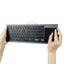 Porodo Wireless Keyboard With Touch-Pad Ultra Slim Bluetooth Keyboard Accessories > Keyboard & Mouse