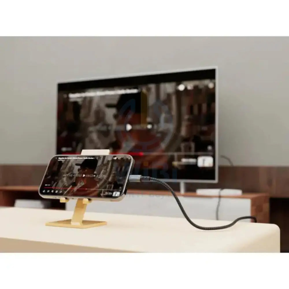 Porodo Woven Cable - 1.8M / 240W / 40Gbps / USB-C Accessories > Cables & Converters > Cables