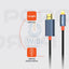 Porodo Woven Cable - 2 Meter / Lightning / HDMI / Black Accessories > Cables & Converters > Cables