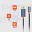 Porodo Woven Cable - 2 Meter / Lightning / HDMI / Black Accessories > Cables & Converters > Cables