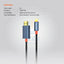 Porodo Woven Cable - 2 Meter / Lightning / HDMI / Black Accessories > Cables & Converters > Cables