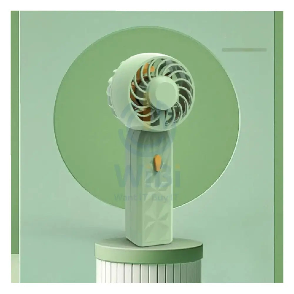 Portable Hand-Held Fan - Green Accessories > Other Accessories