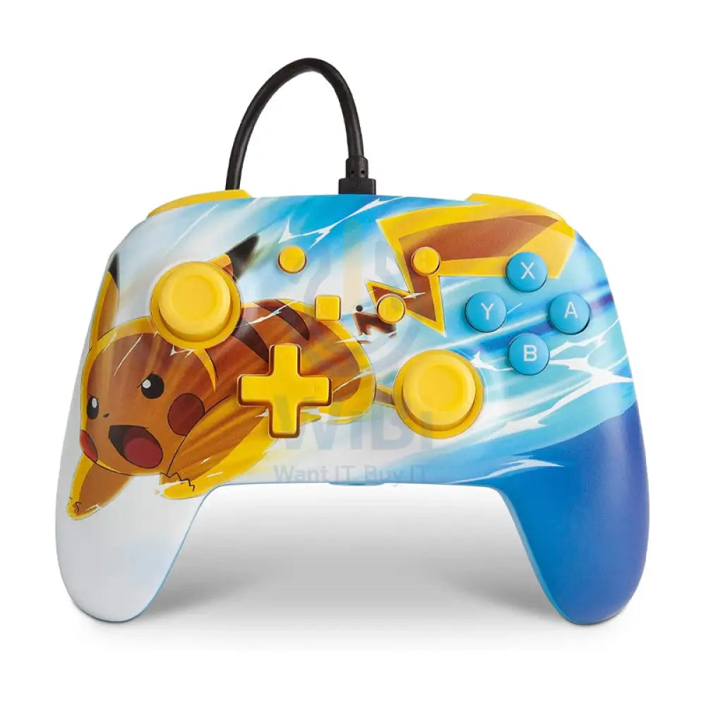 POWER A ENH WIRED CONTROLLER - Pikachu Charge Accessories > Gaming Controllers > Gaming Zone