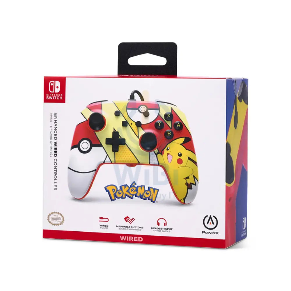 POWER A ENH WIRED CONTROLLER Pokemon Pop Art Accessories > Gaming Controllers > Gaming Zone