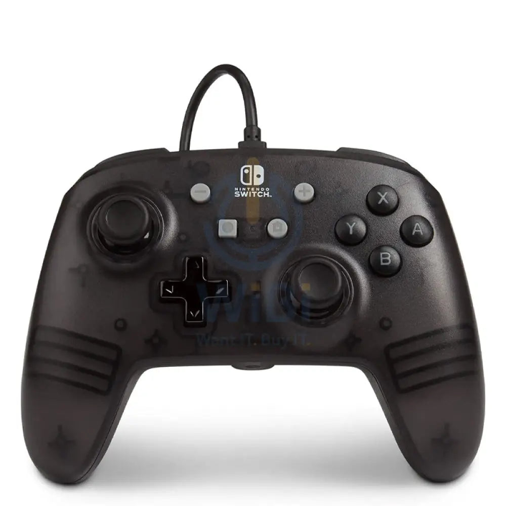 Power A Enhanced Switch Wired Controller - Black Frost Accessories > Gaming Controllers > Gaming Zone