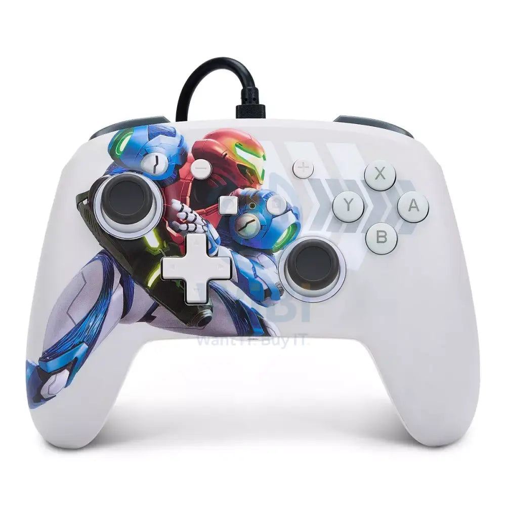 PowerA Enhanced Wired Controller For sw-metroid dread Accessories > Gaming Controllers > Gaming Zone