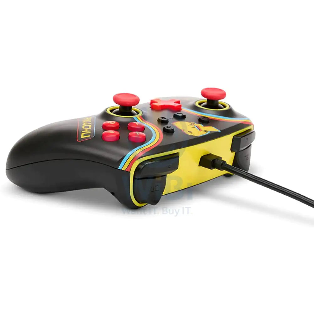 PowerA Pokemon Wired Controller Pikachu Arcade Accessories > Gaming Controllers > Gaming Zone
