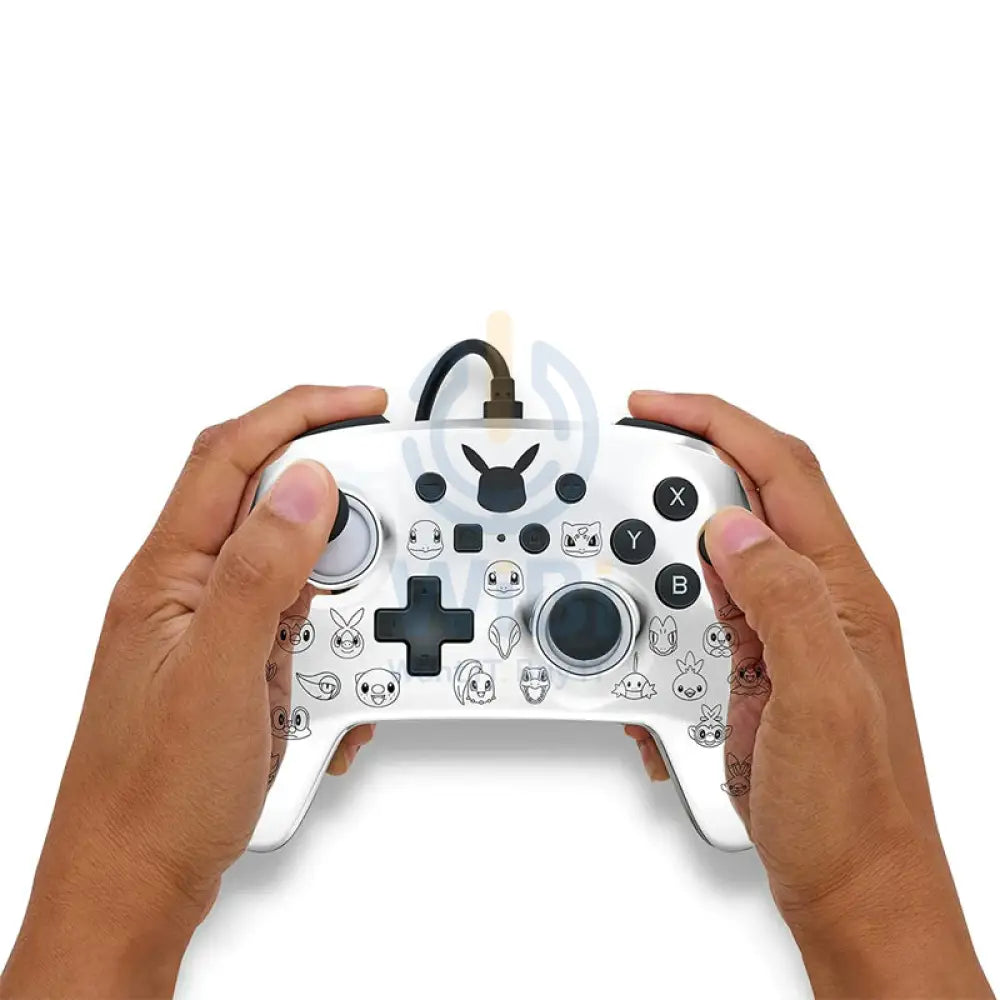 PowerA Pokemon Wired Controller Pikachu Black - Silver Accessories > Gaming Controllers > Gaming Zone