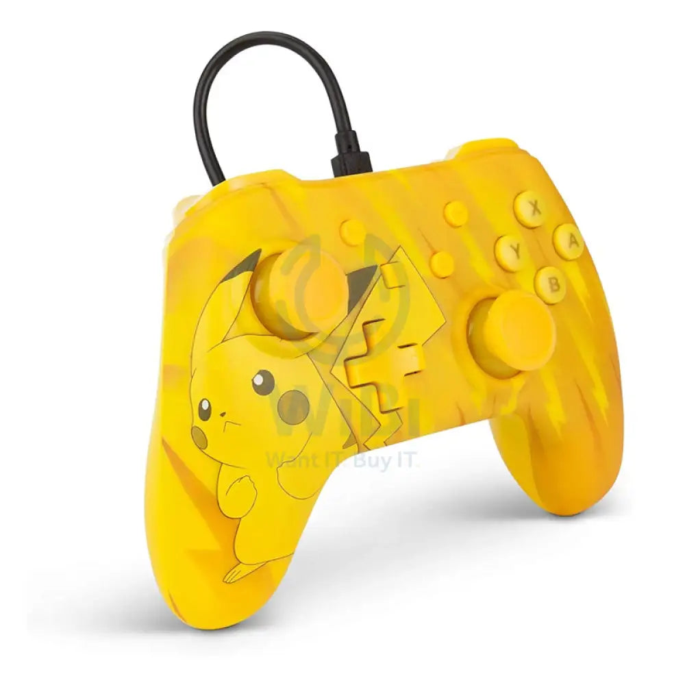 PowerA - Pokemon Wired-Pikachu Static Accessories > Gaming Controllers > Gaming Zone