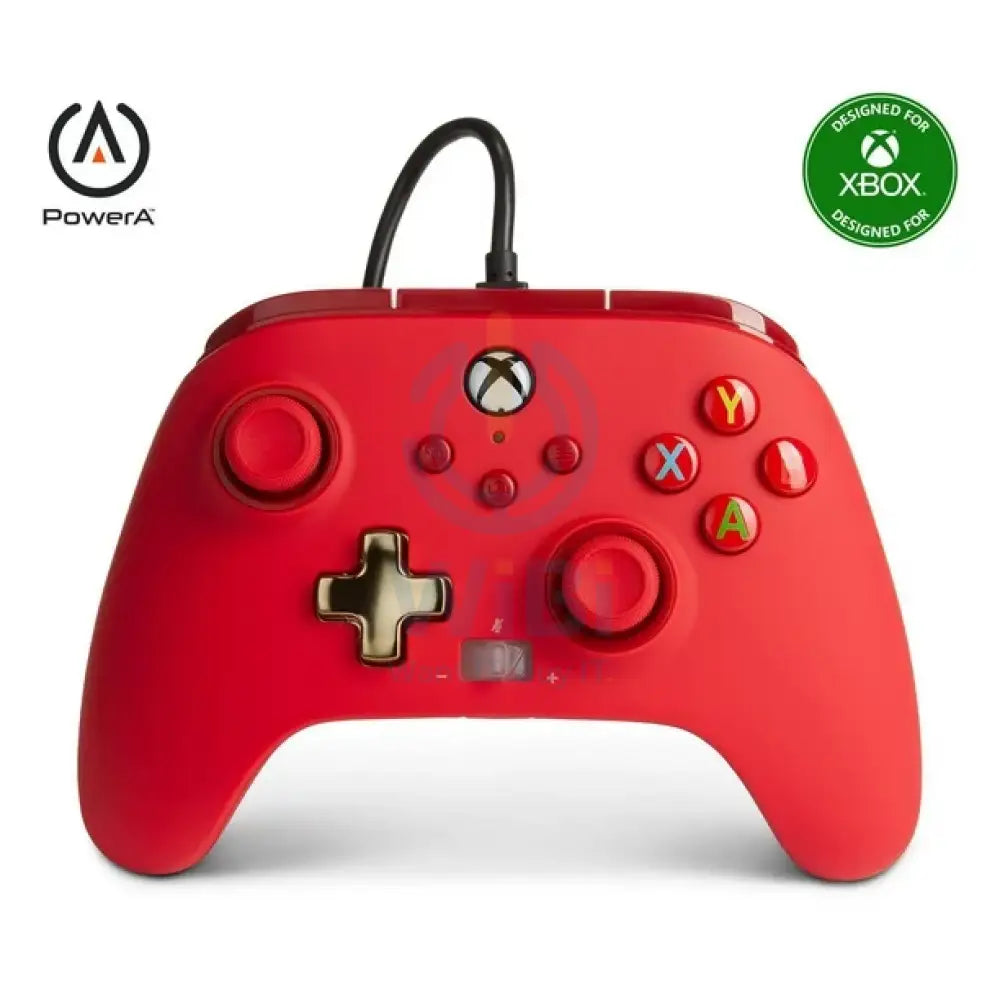PowerA Xbox Series X Wired Controller - Bold RED Accessories > Gaming Controllers > Gaming Zone