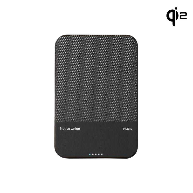 Native Union (Re)Classic Power Bank 5000mAh Qi2 - Black