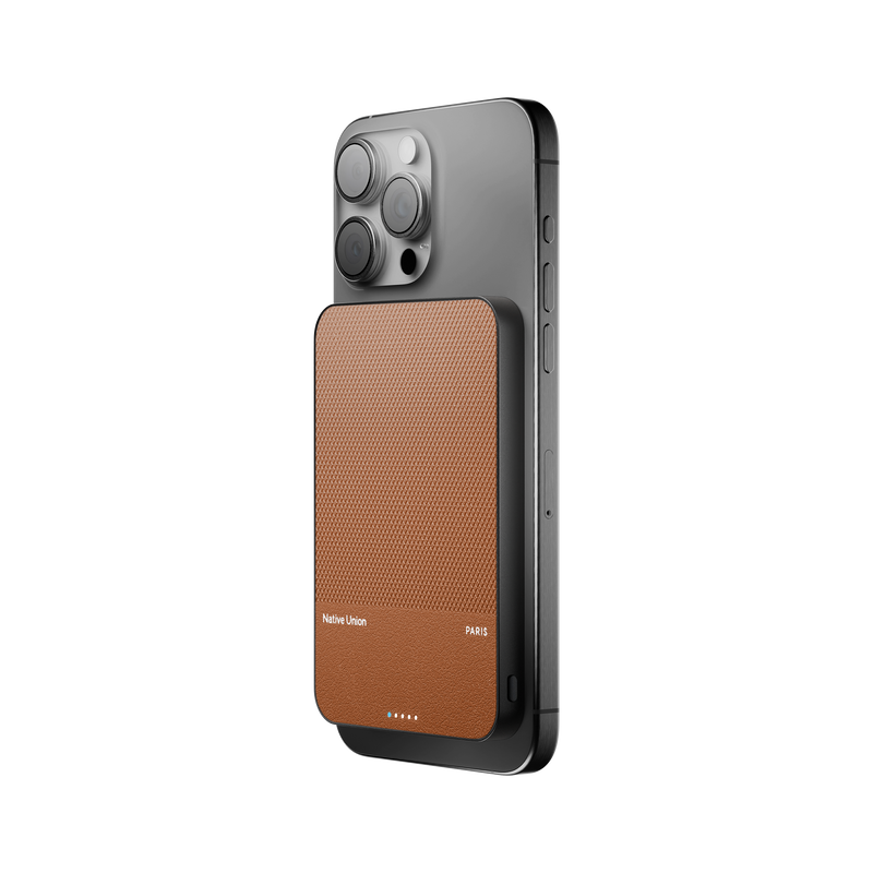 Native Union (Re)Classic Power Bank 5000mAh Qi2 - Tan