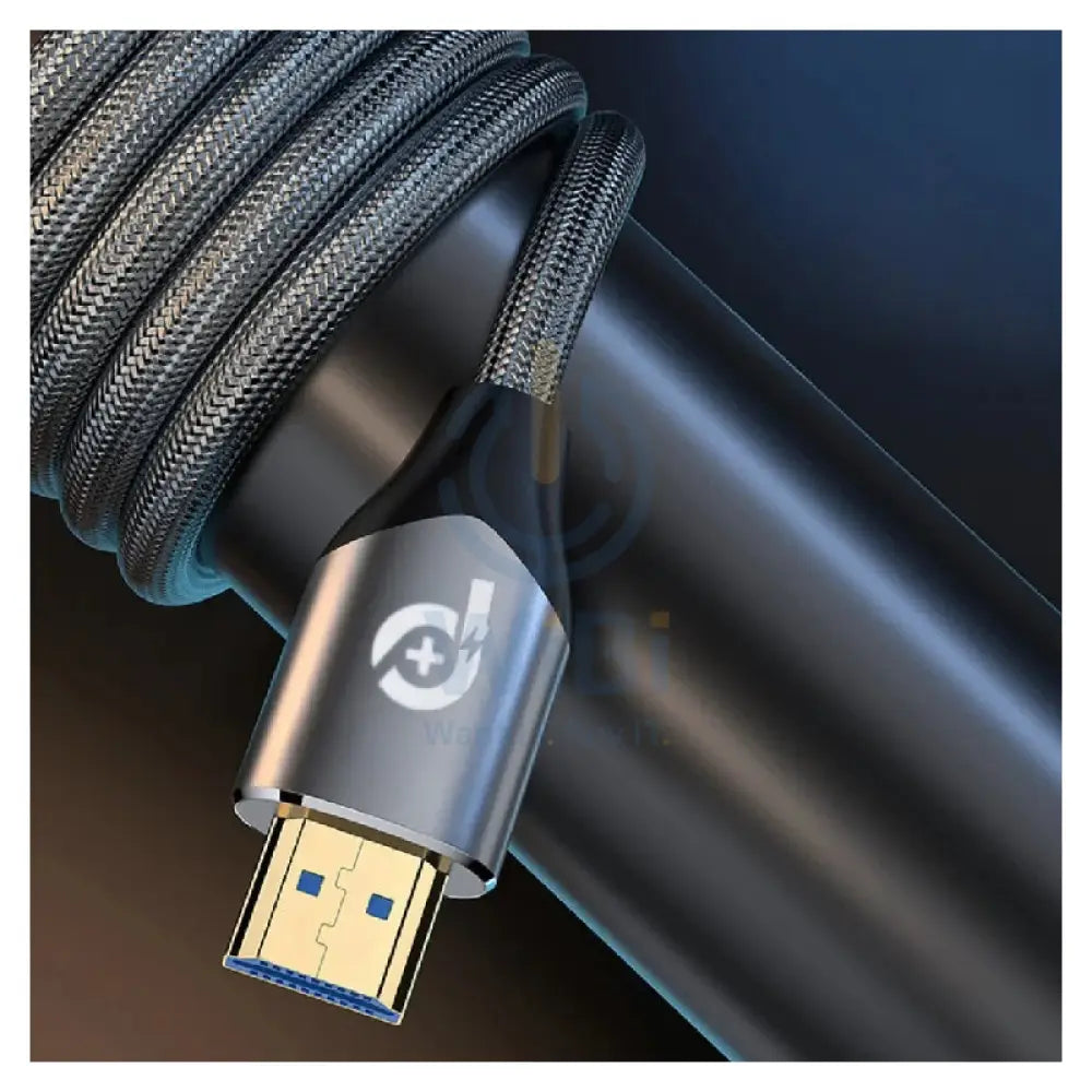 PowerO + Visual 4K Braided Cable - HDMI / 3 Meter / Grey Accessories > Cables & Converters > Cables