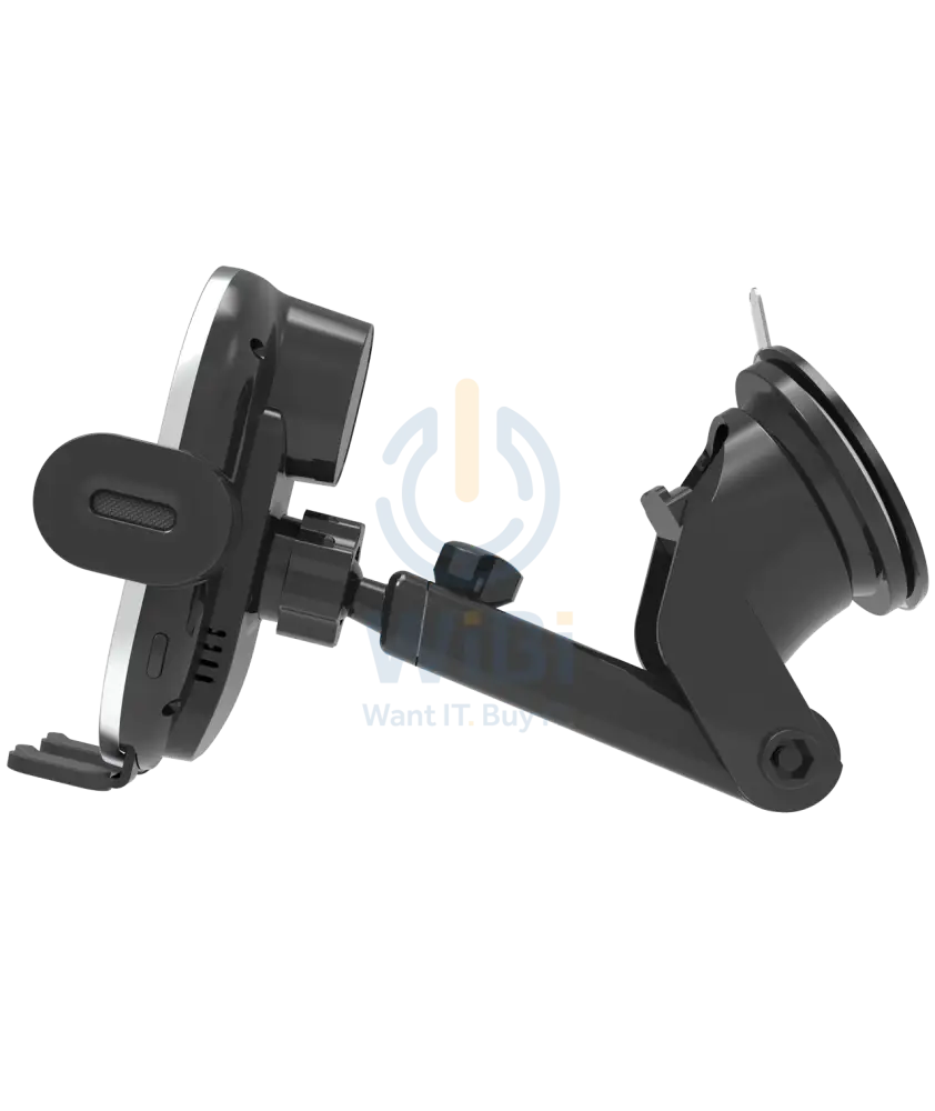 Powerology 15W Fast Wireless Car Charger Mount 3 In 1 - Black Accessories > Mobiles & Tablets > Mobiles > Mobile Holder