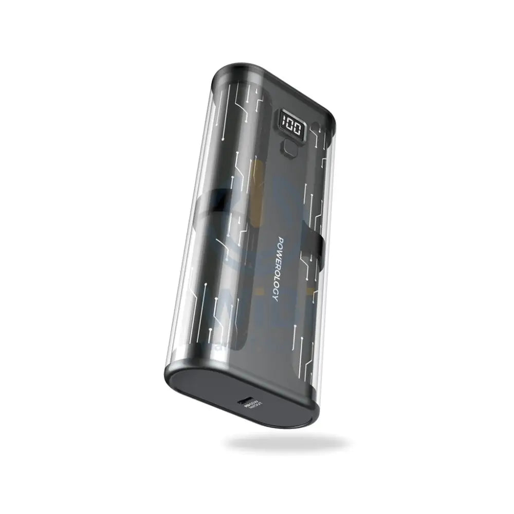 Powerology 20000mAh Crystalline Series Power Bank - Black Accessories > Power Bank