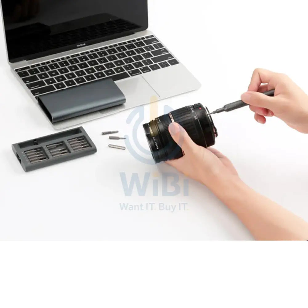 Powerology 31 Bits Stainless Steel Screwdriver Kit Accessories > Smart Devices