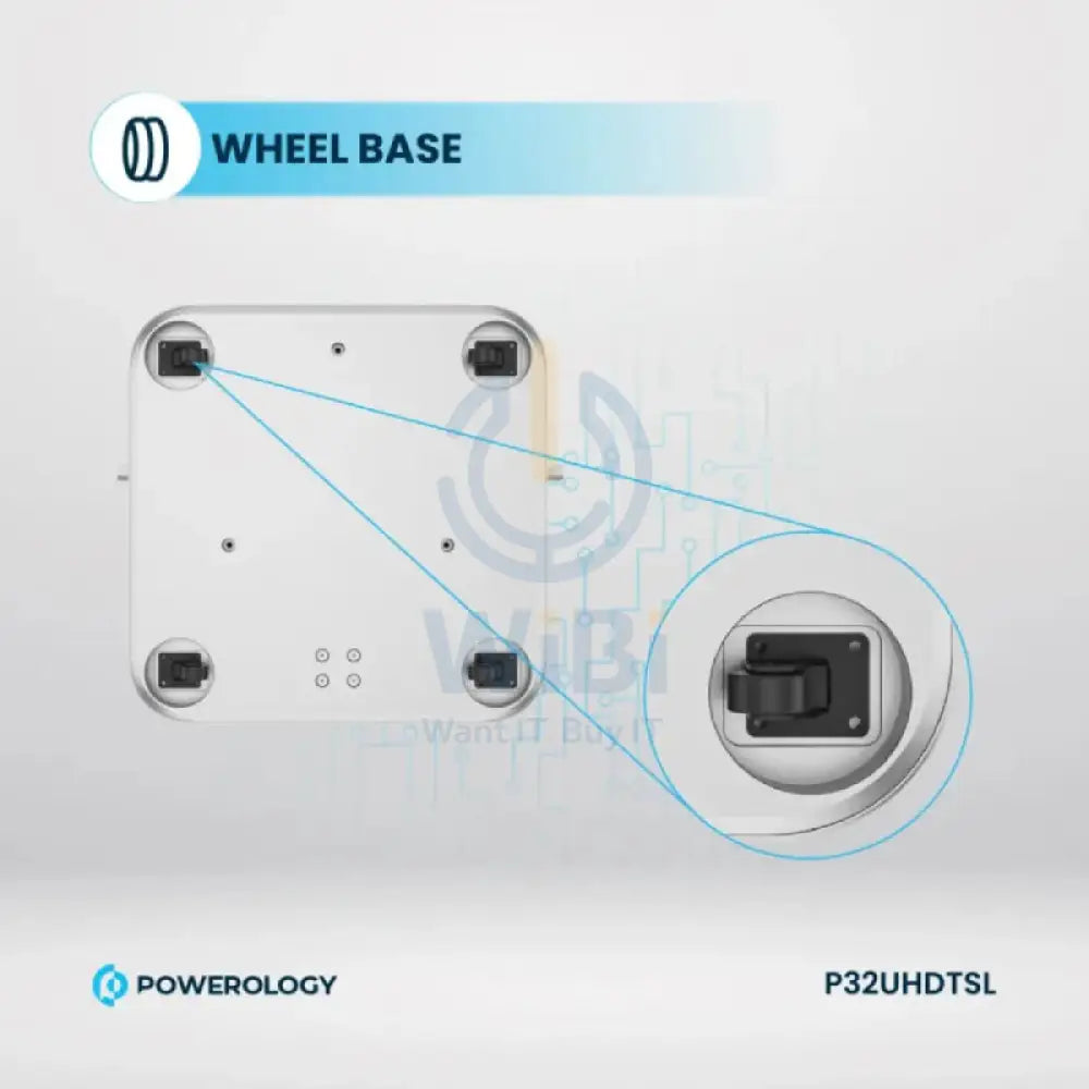 Powerology - 32’’ Google 4K Screen / 4K Camera / 8GB / 128GB / Silver Accessories > Smart Devices > Smart TV