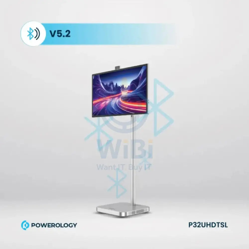 Powerology - 32’’ Google 4K Screen / 4K Camera / 8GB / 128GB / Silver Accessories > Smart Devices > Smart TV