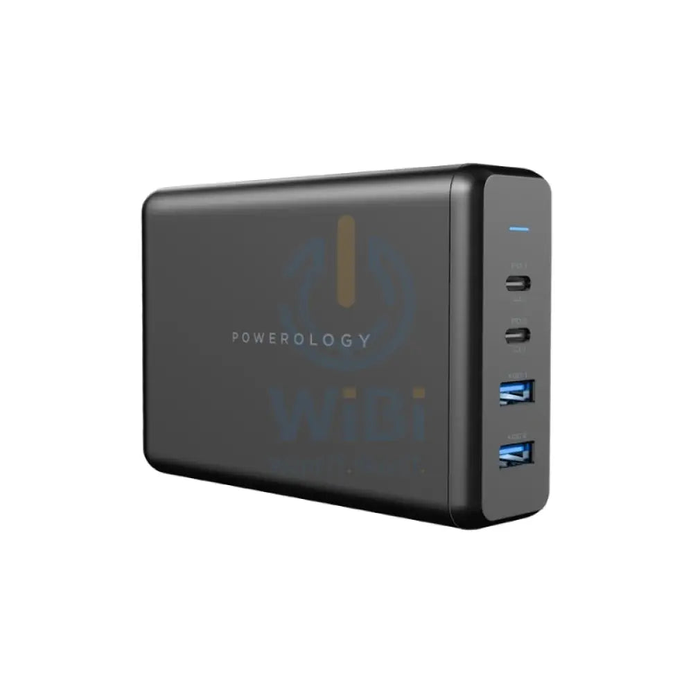 Powerology 4 Output 156W Quick Charging Power Terminal - Black Accessories > Power Adapters