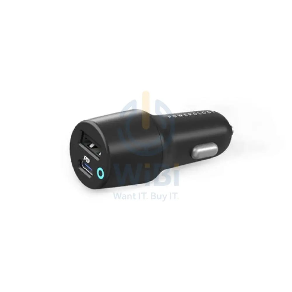 Powerology 47W Ultra-Quick Car Charger Dual Output Accessories > Power Adapters