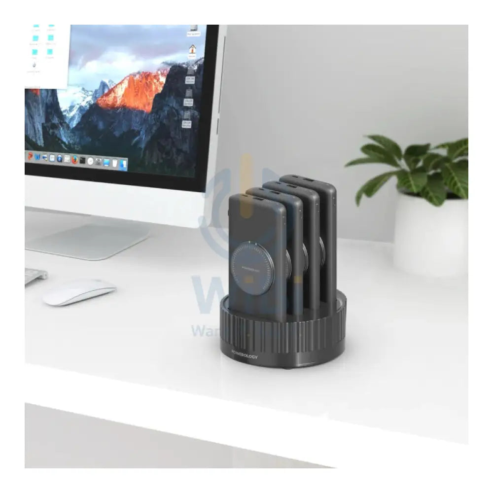 Powerology 4in1 PowerBank Terminal - 20W / 10000 mAh / Black Accessories > Power Bank