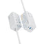Powerology 65W Power StriP With Dual Power Sockets - White Accessories > Smart Devices