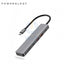 Powerology 6in1 Slim 4K HDMI USB-C Hub - Gray Accessories > Cables & Converters > Cables