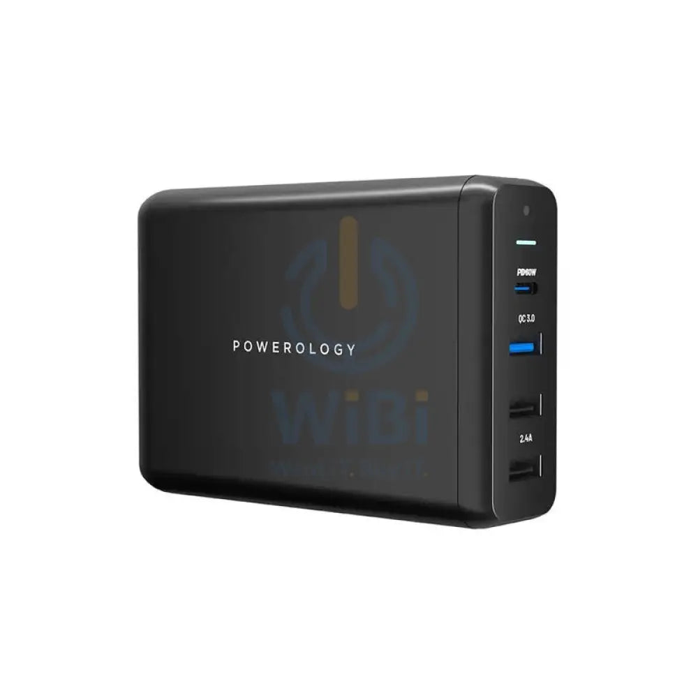Powerology 75W Quick Charge Power Terminal - 4-Output / Black Accessories > Power Adapters