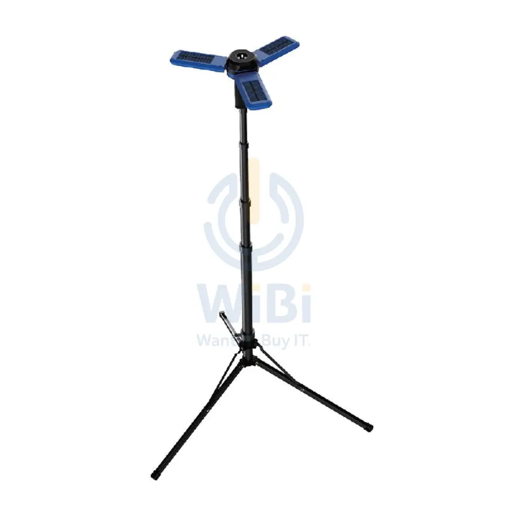 Powerology Camping Solar Foldable Tripod - 2600mAh / USB-C / Blue Accessories > Mobiles & Tablets > Mobiles > Mobile