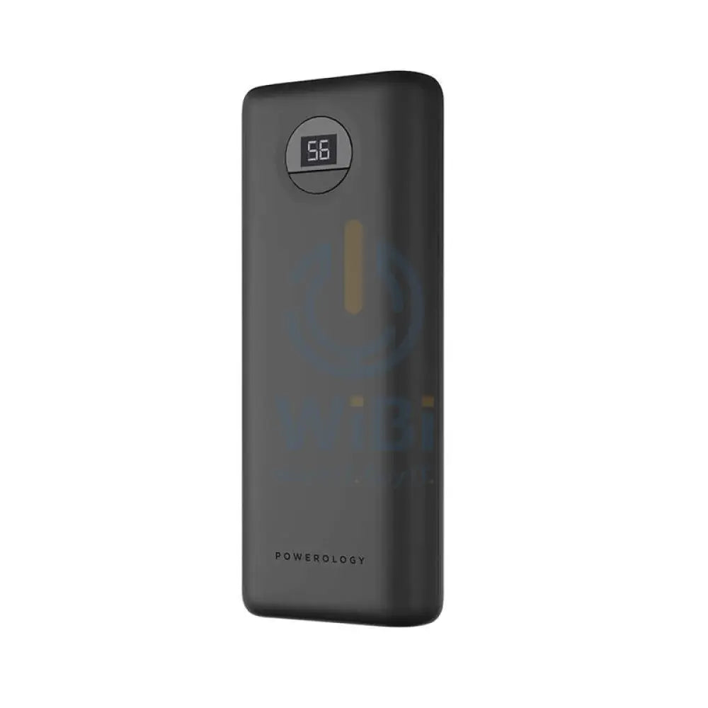 Powerology Compact Power Bank - 20000mAh / Black