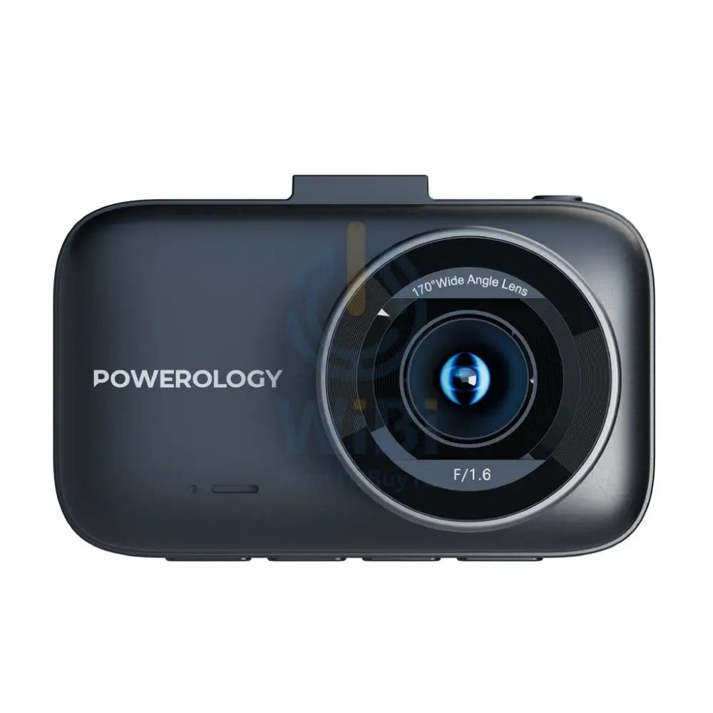 Powerology Dash Camera Ultra with High Utility Built-In Sensors 4K - Black Cameras > Security Cameras