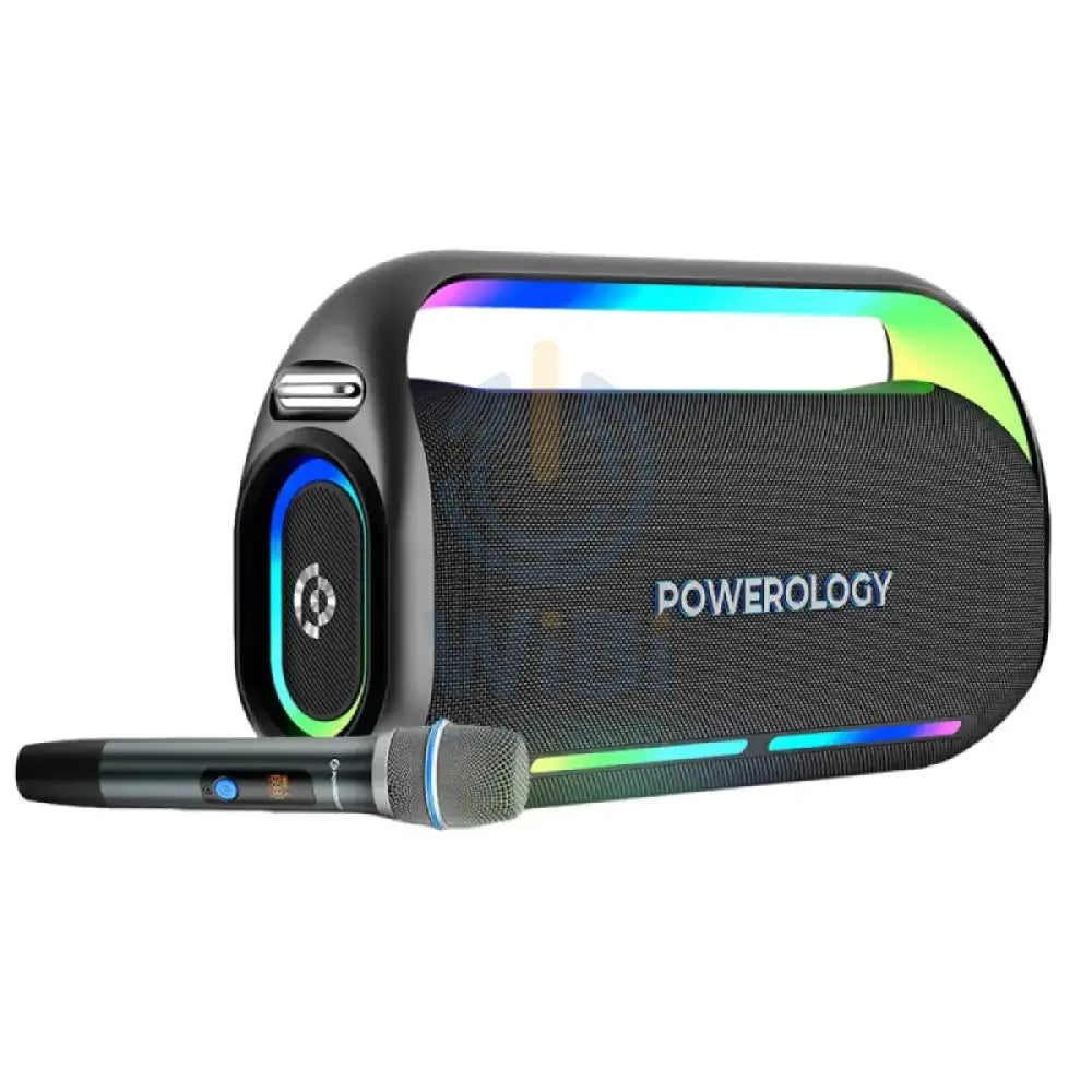 Powerology Deep Bass Party Speaker - Bluetooth / Black Accessories > Audio > Speakers