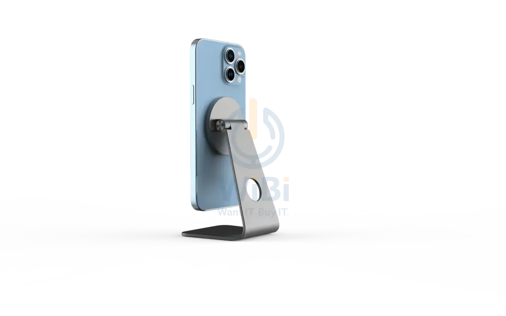 Powerology Desktop Acute Magsafe Phone Stand with Magnets - Dark Grey Accessories > Mobiles & Tablets > Mobiles >