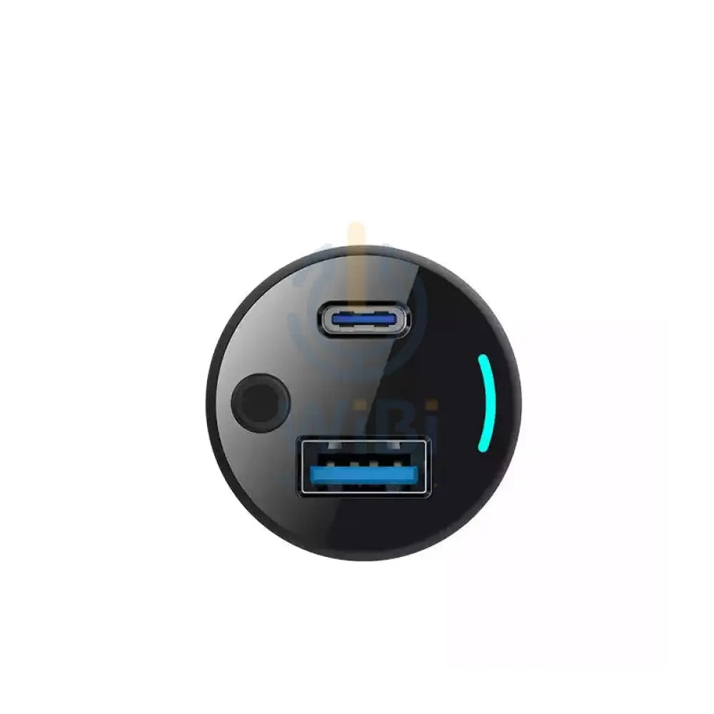 Powerology Dual Ports Car Charger With Coiled Cable - 100W / Black Accessories > Mobiles & Tablets > Mobiles > Car