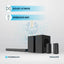 Powerology Dual Woofer Wireless Home Theater - 5.2.4CH / Bluetooth / Black Accessories > Audio > Speakers