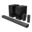 Powerology Dual Woofer Wireless Home Theater - 5.2.4CH / Bluetooth / Black Accessories > Audio > Speakers
