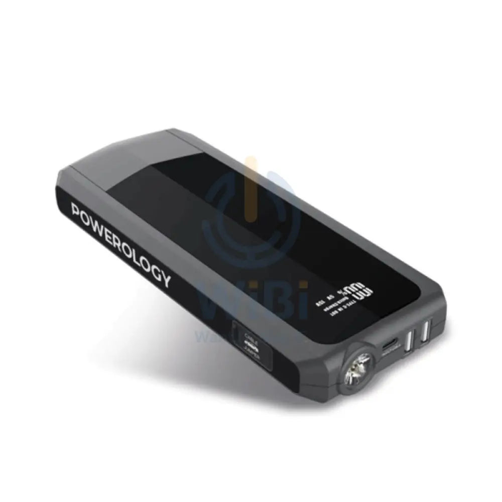 Powerology Emergency Jump Starter Powerbank PD QC3.0 - 12V / 16000mAh / 18W / Black Accessories > Power Bank