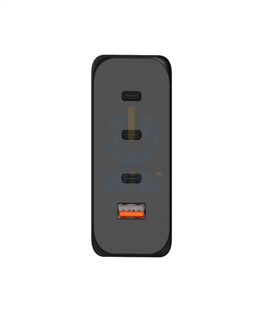 Powerology GaN Smart Charging Terminal - 200W / USB-C / USB-A / Black Accessories > Power Adapters