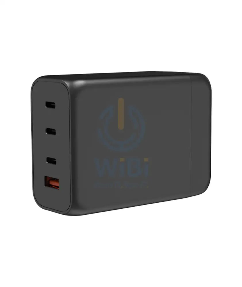Powerology GaN Smart Charging Terminal - 200W / USB-C / USB-A / Black Accessories > Power Adapters