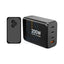Powerology GaN Smart Charging Terminal - 200W / USB-C / USB-A / Black Accessories > Power Adapters