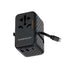 Powerology GaN Universal Charger Retractable Type-C Cable - 20W / Black Accessories > Power Adapters