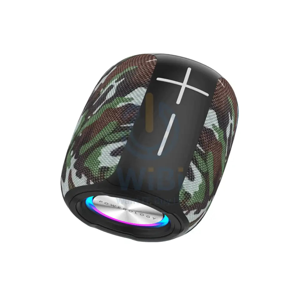 Powerology Ghost Speaker - Bluetooth 5.0 / Water-Resistant / Camo Accessories > Audio > Speakers
