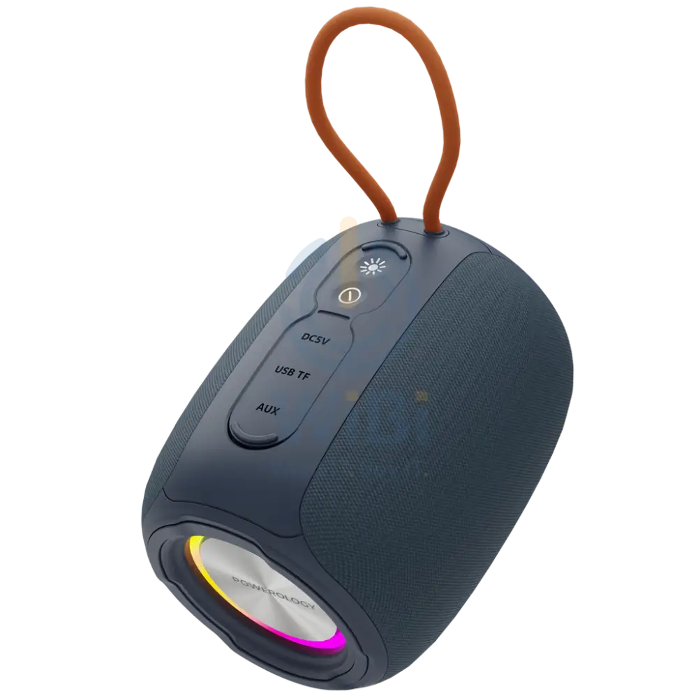 Powerology Ghost Speaker - Bluetooth 5.0 / Water-Resistant / Navy Blue Accessories > Audio > Speakers