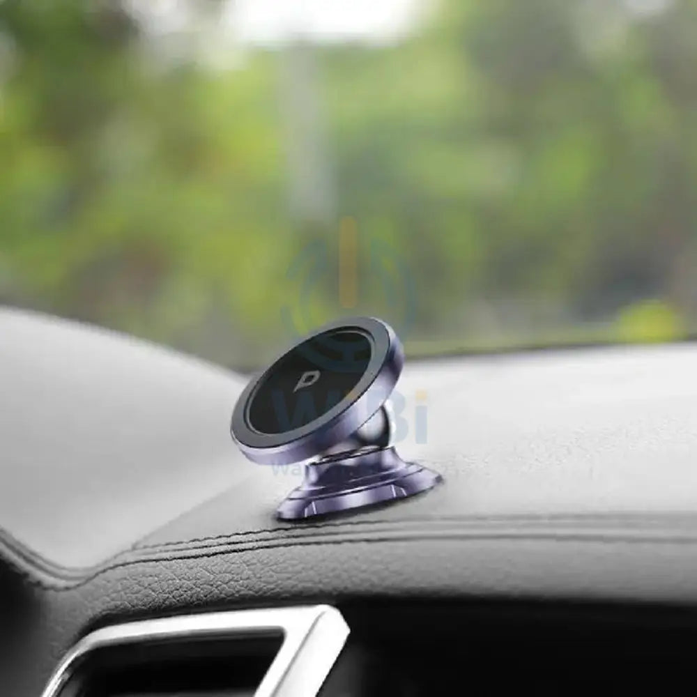 Powerology Heavy-Duty Magnetic Dash Mount - Purple Accessories > Mobiles & Tablets > Mobiles > Mobile Holder / Stands