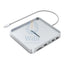Powerology iMac 24 Inch USB-C Dock with SSD Enclosure 10Gbps - Gray Accessories > USB Hub