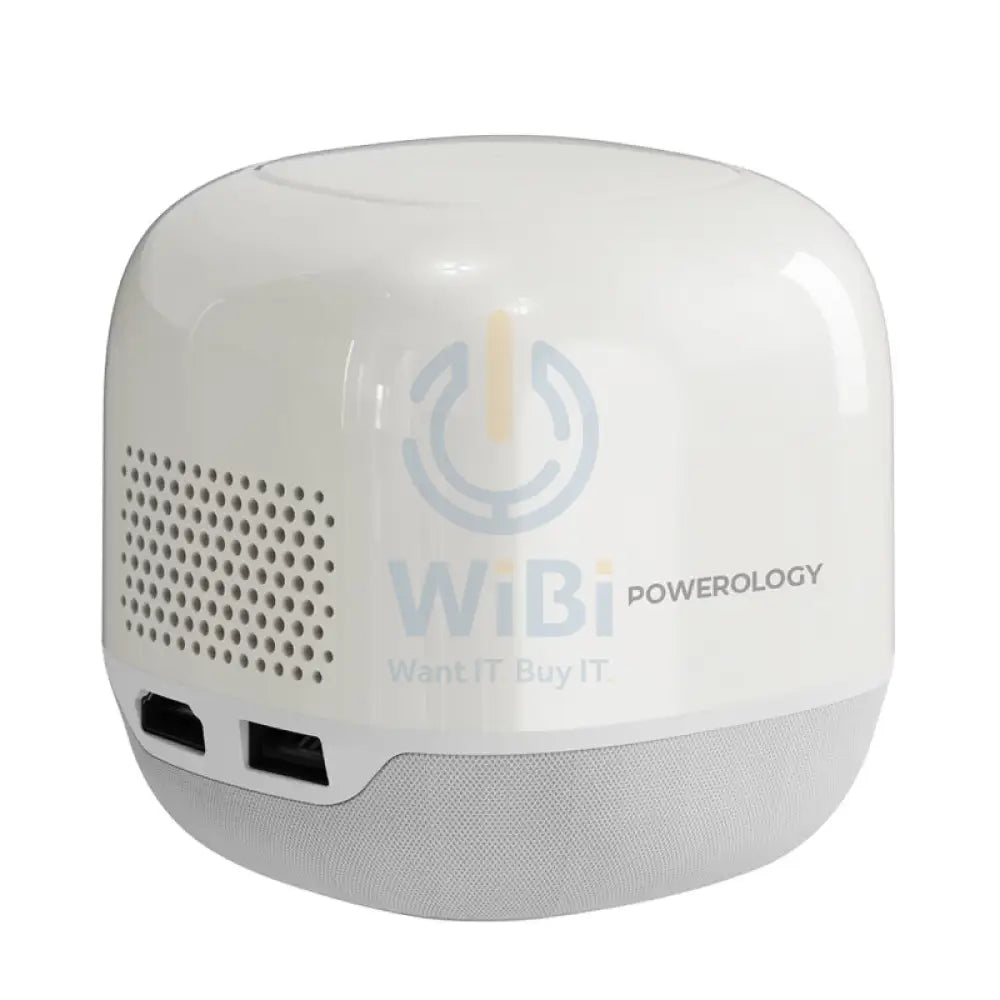 Powerology Mini Beam Portable Projector - DLP 720P / 100 ANSI lumens / HDMI/USB / 8700mAh / White Accessories >