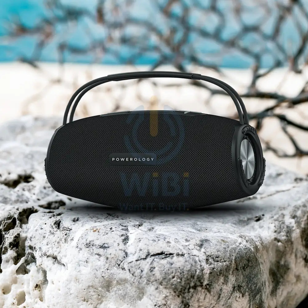 Powerology Phantom Portable Bluetooth Speaker - Bluetooth / Black Accessories > Audio > Speakers