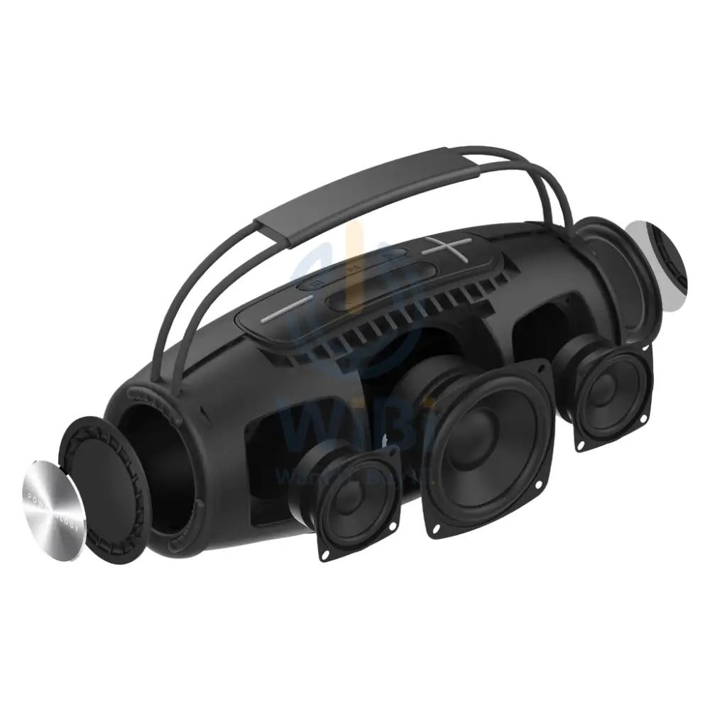 Powerology Phantom Portable Bluetooth Speaker - Bluetooth / Black Accessories > Audio > Speakers