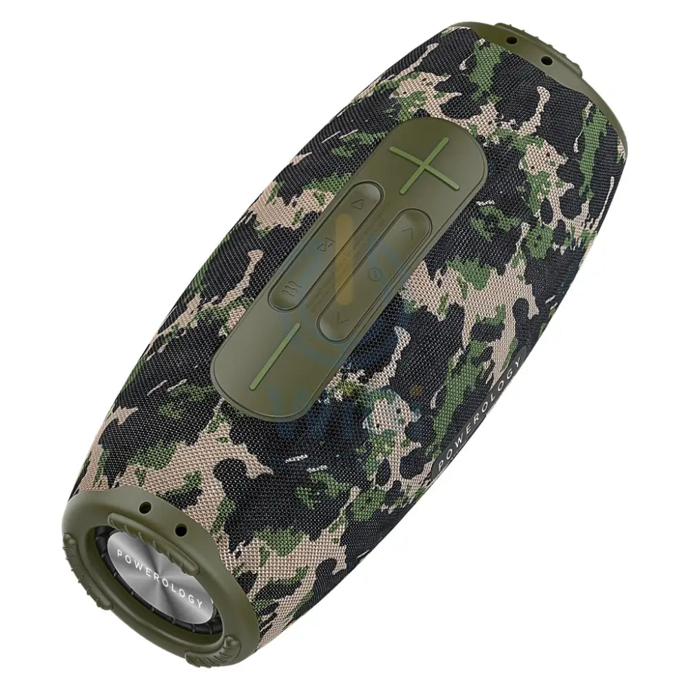 Powerology Phantom Portable Bluetooth Speaker - Bluetooth / Camo Accessories > Audio > Speakers